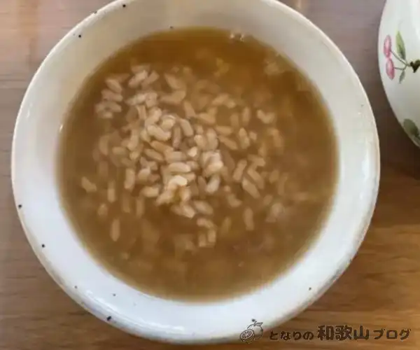 茶粥の作り方④ - 完成