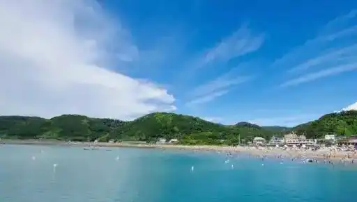 南海加太線の沿線おすすめスポット「加太海水浴場」