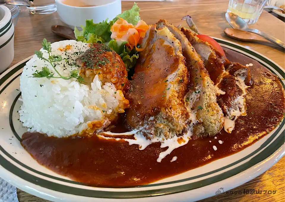 カフェ884 トンカツハヤシライス