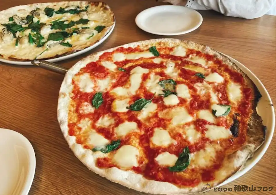 セントゼファーのメニュー(pizza)