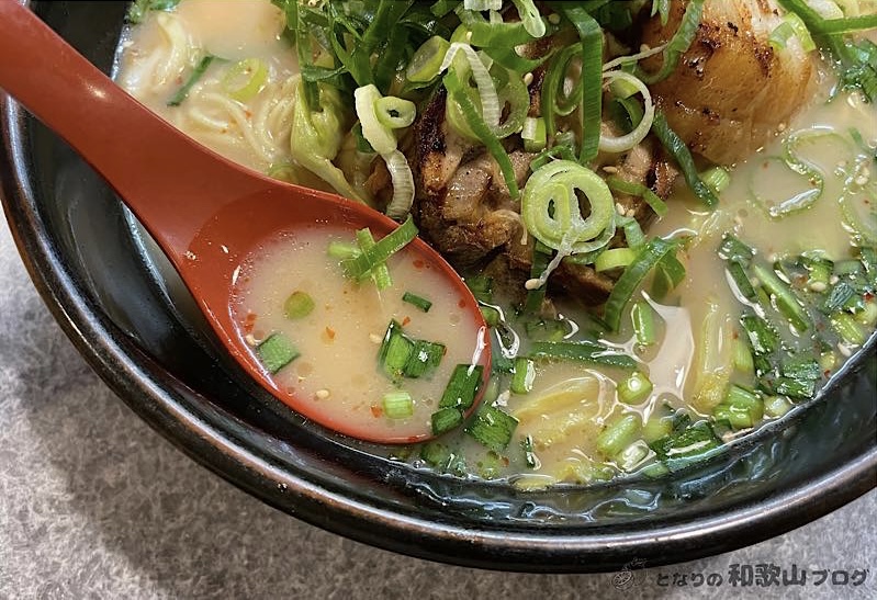 薩摩ラーメン四天王のスープ