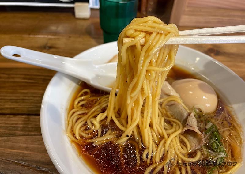 マルハチ中華そばの麺