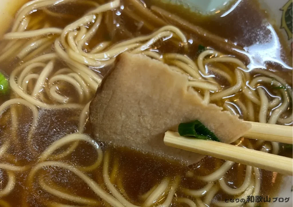 丸竹中華そばのチャーシュー