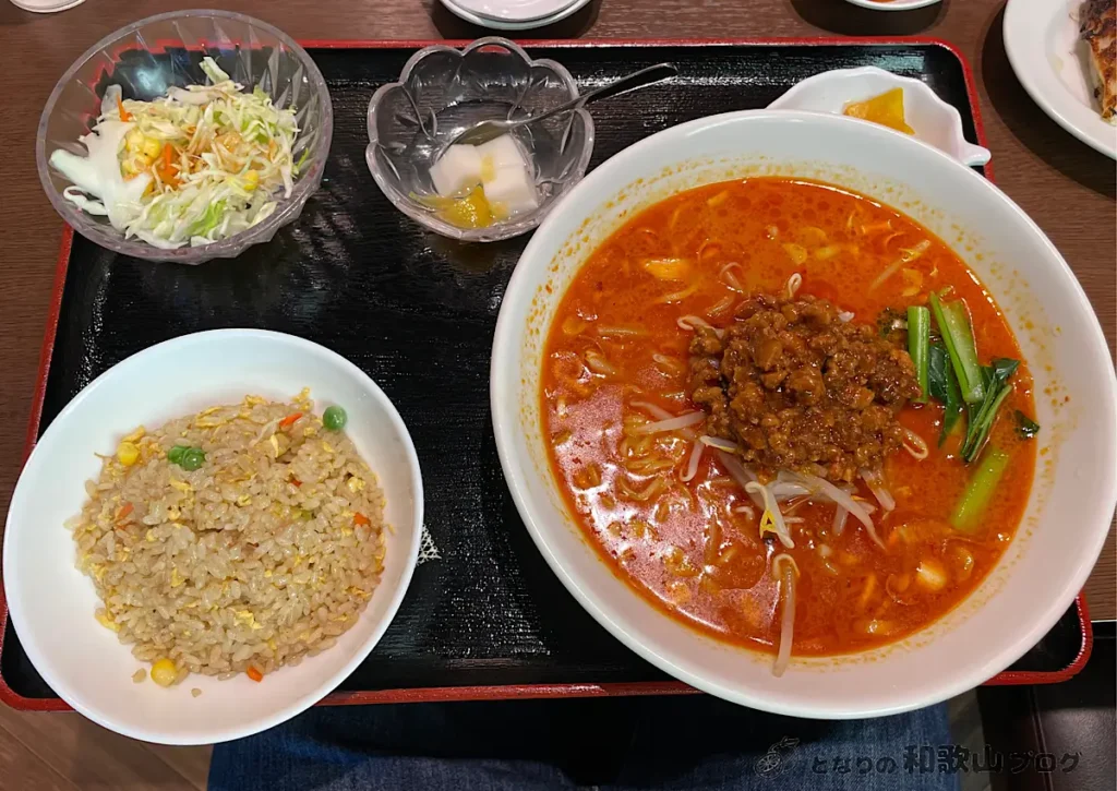 担々麺とチャーハンセット|小飯骨(ショウハング)
