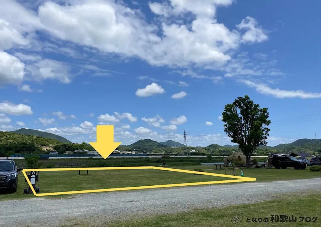 一区画のサイズ、約240平方m