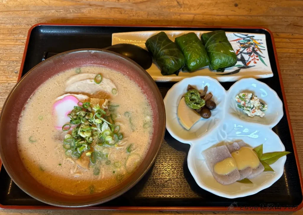 わさび寿司定食(山椒和歌山ラーメン)