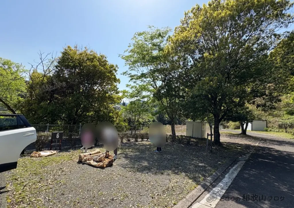 ふれあいの丘オートキャンプ場のサイト