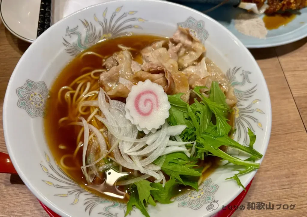麺屋ひしお 湯浅生一本肉もり醤油ラーメン