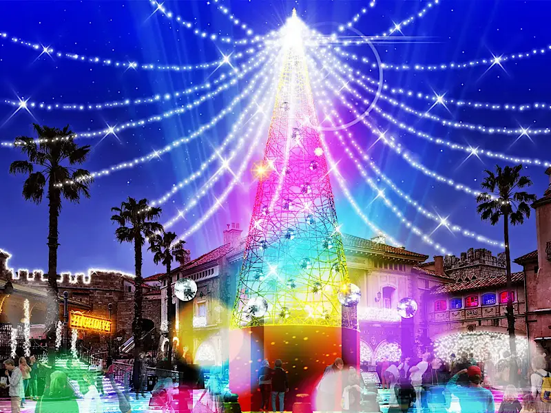 フェスタルーチェ|ジャイアントクリスマスツリー