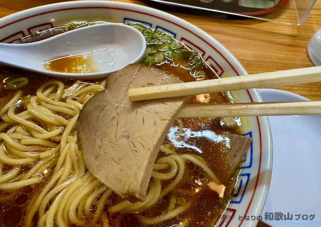 丸木（マルキ）中華そば　チャーシュー