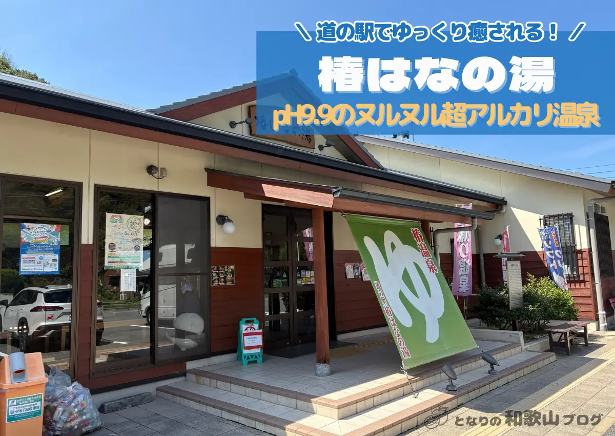 【日帰り温泉】道の駅・椿はなの湯|白浜・椿温泉で楽しむ美人の湯